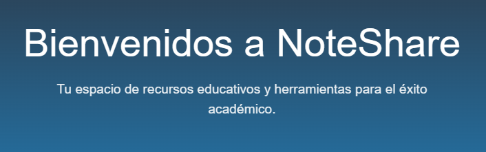 Plataforma de Apuntes NoteShare TFC
